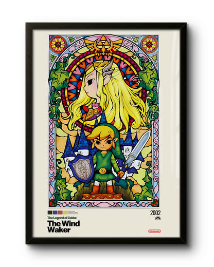 Quadro: The Legend of Zelda: The Wind Waker (2002) v2