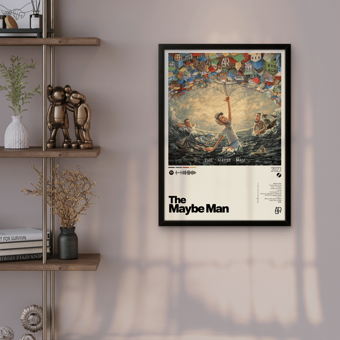 Quadro: The Maybe Man (2023) by AJR - Quadraê