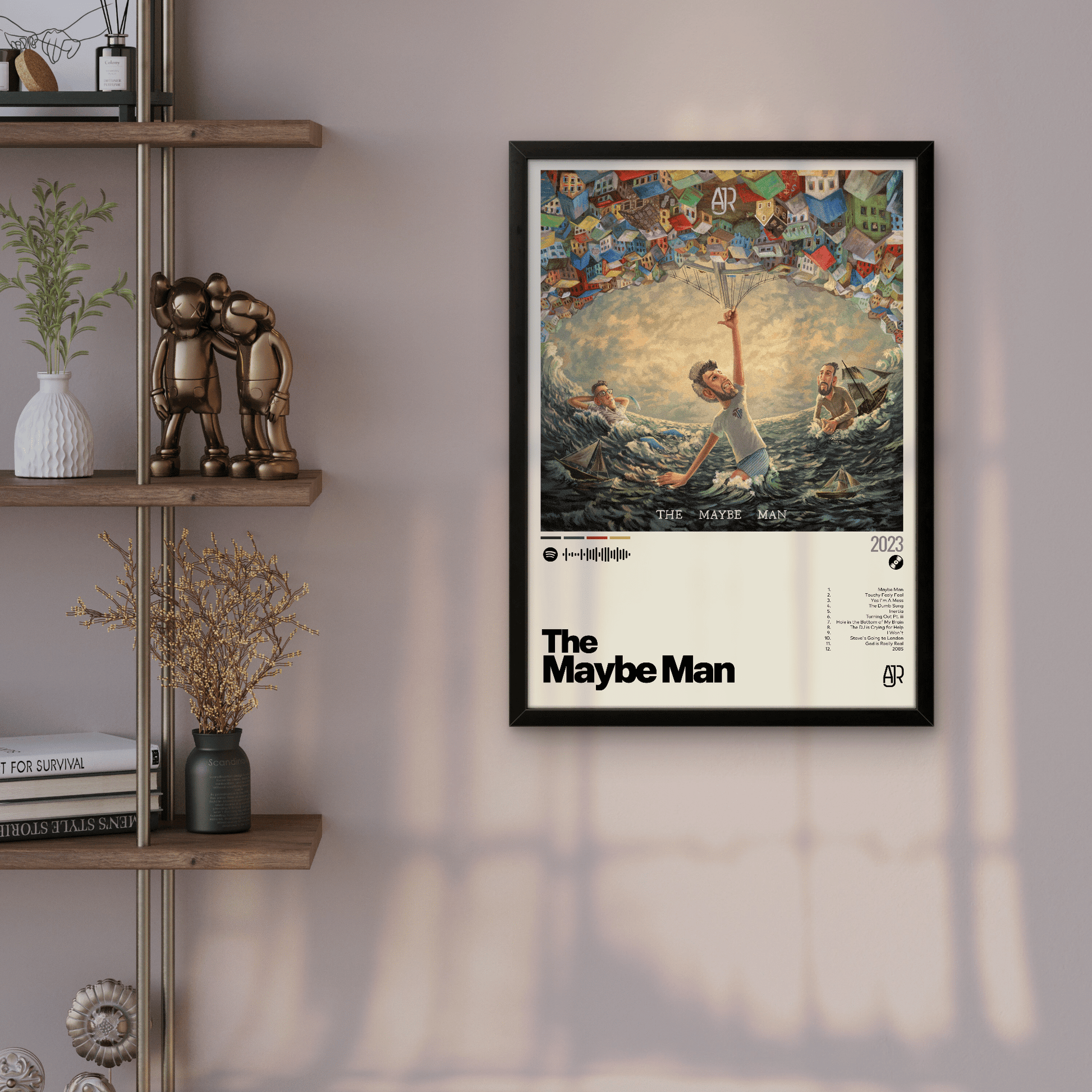 Quadro: The Maybe Man (2023) by AJR - Quadraê