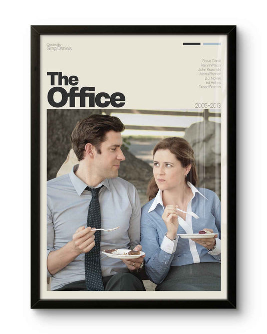 Quadro: The Office (2005) / Jim & Pam - Quadraê