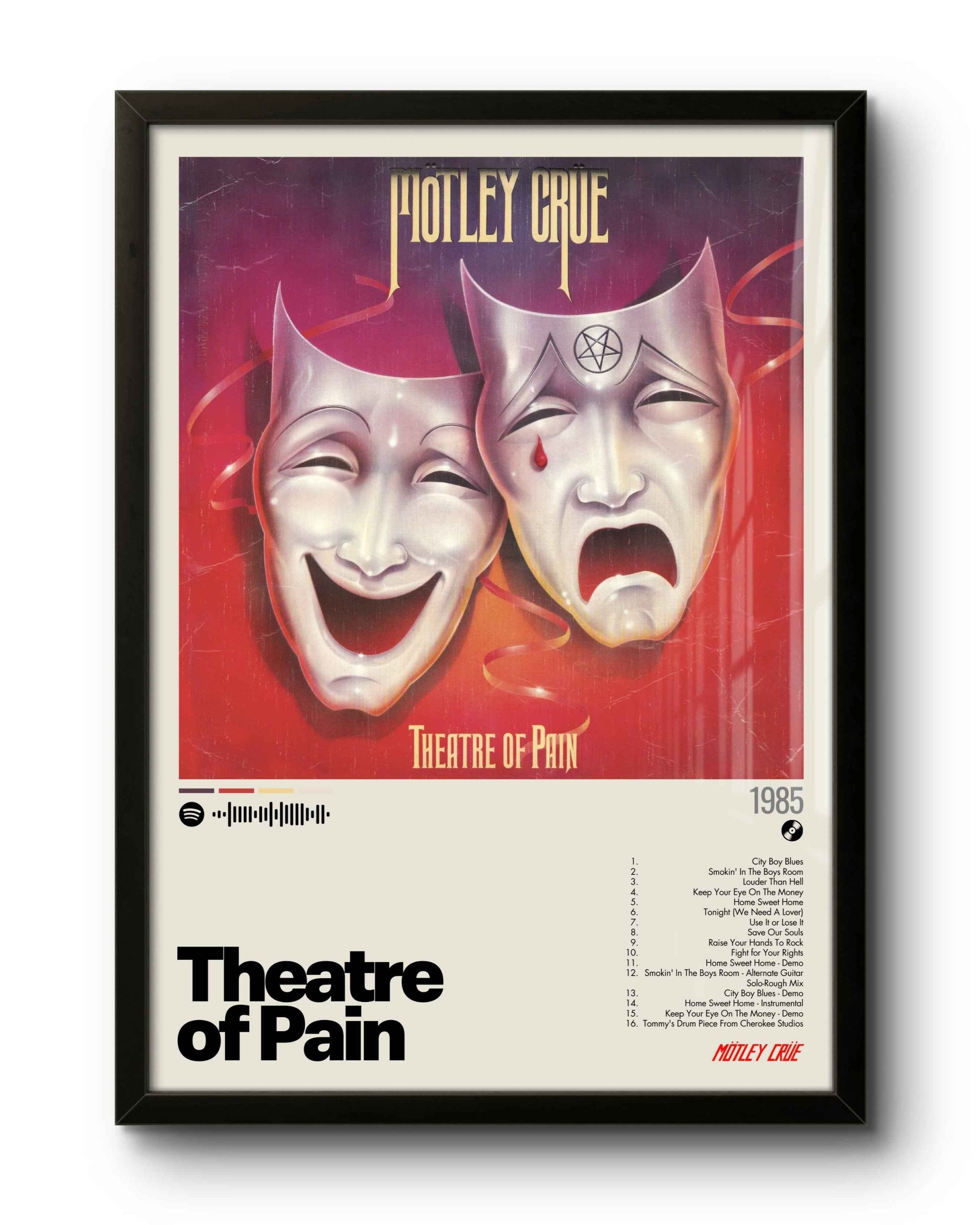 Quadro: Theatre of Pain (1985) by Mötley Crüe
