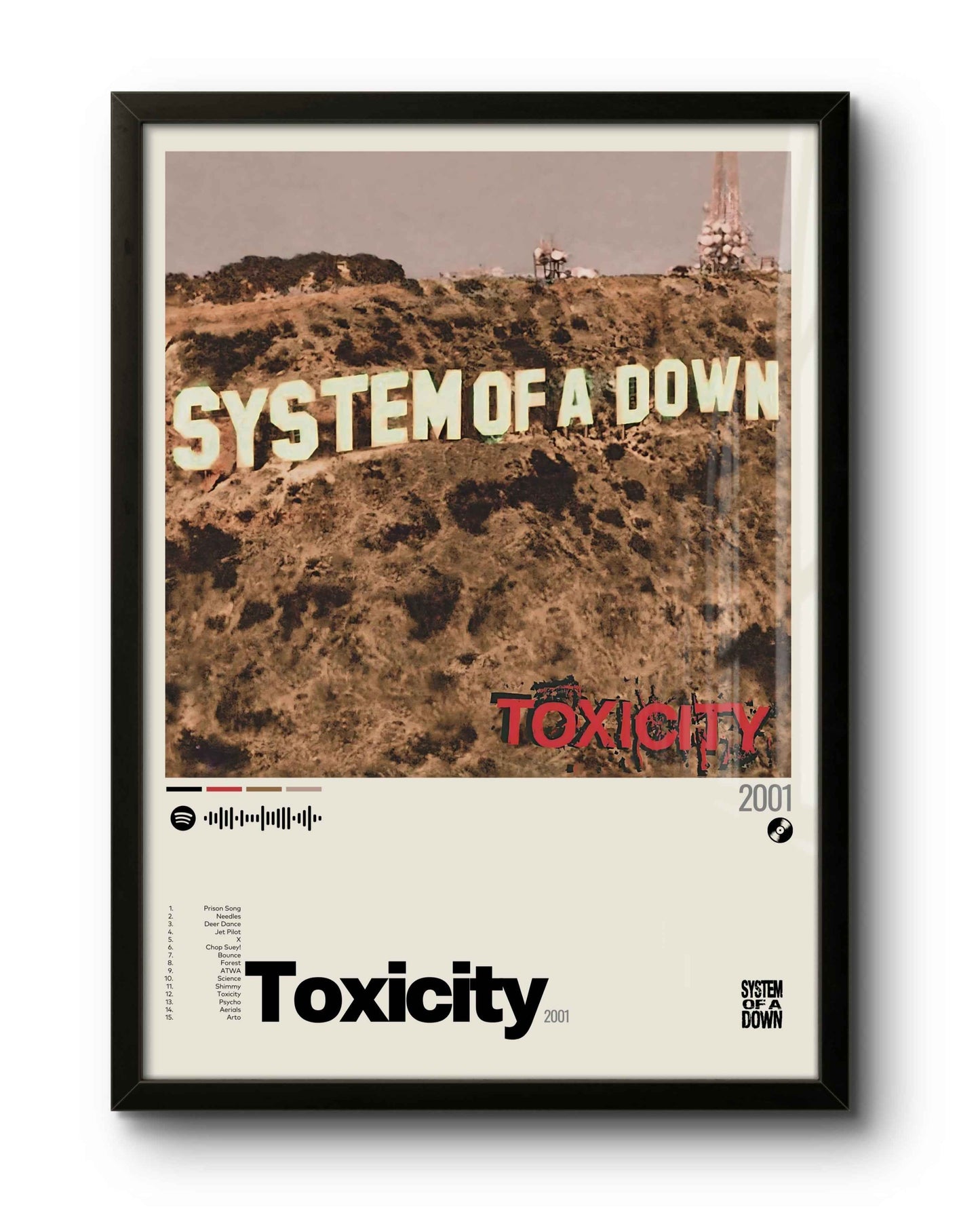 Quadro: Toxicity (2001) by System of a Down