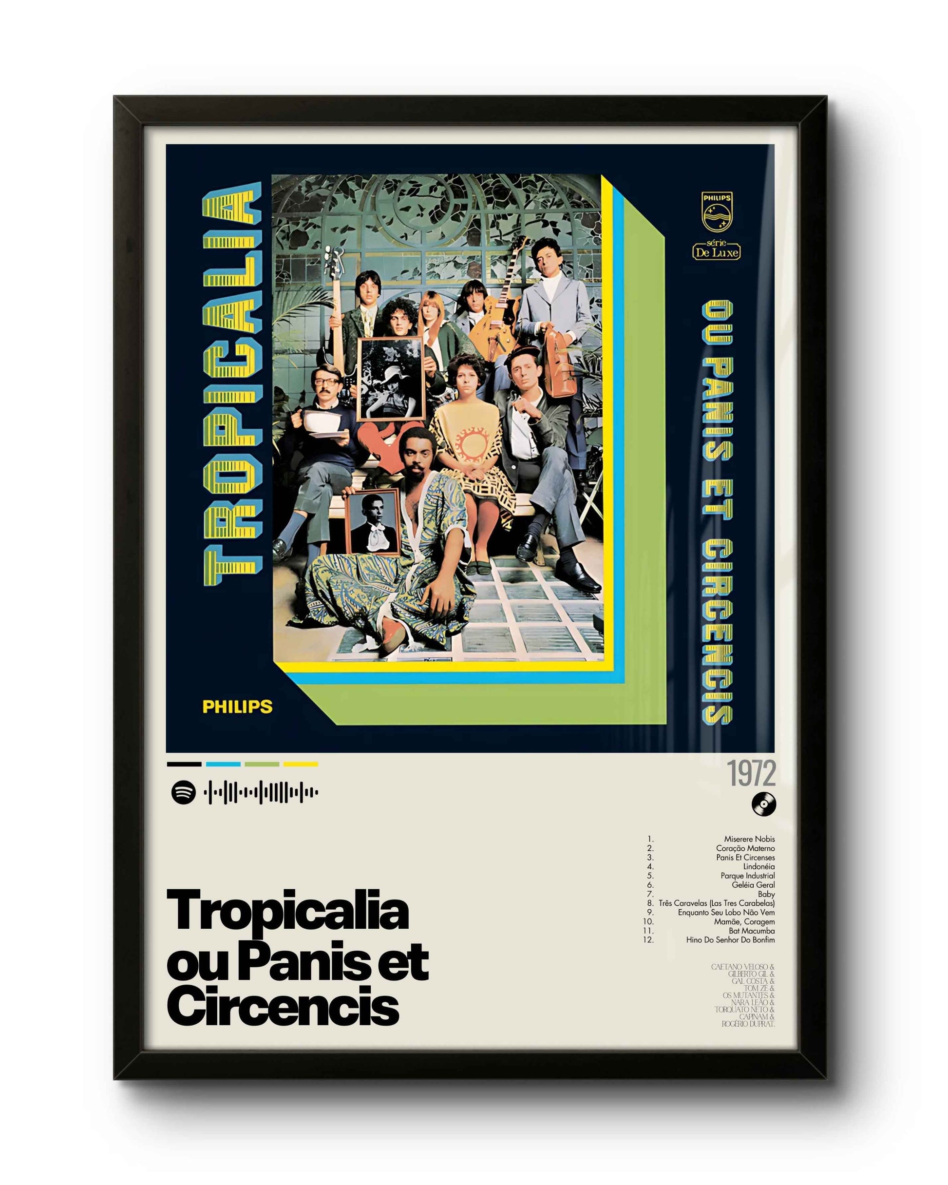 Quadro: Tropicalia ou Panis et Circencis (1972) por Vários Intérpretes