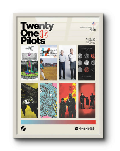 Quadro: Twenty One Pilots / Discografia (2009)