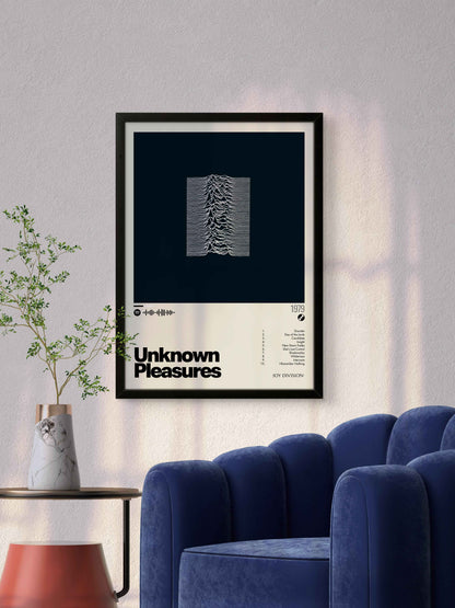 Quadro: Unknown Pleasures (1979) by Joy Division