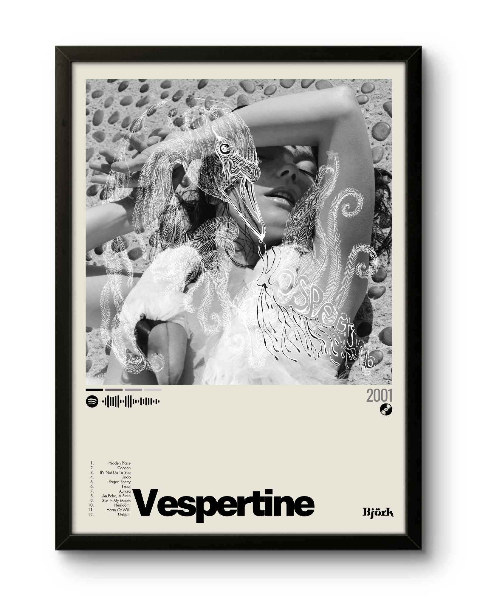 Quadro: Vespertine (2001) by Björk - Quadraê