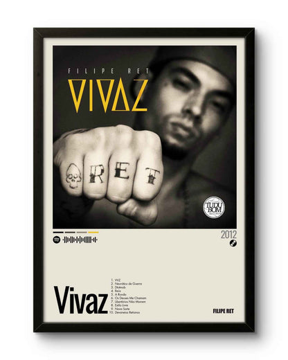 Quadro: Vivaz (2012) por Filipe Ret - Quadraê