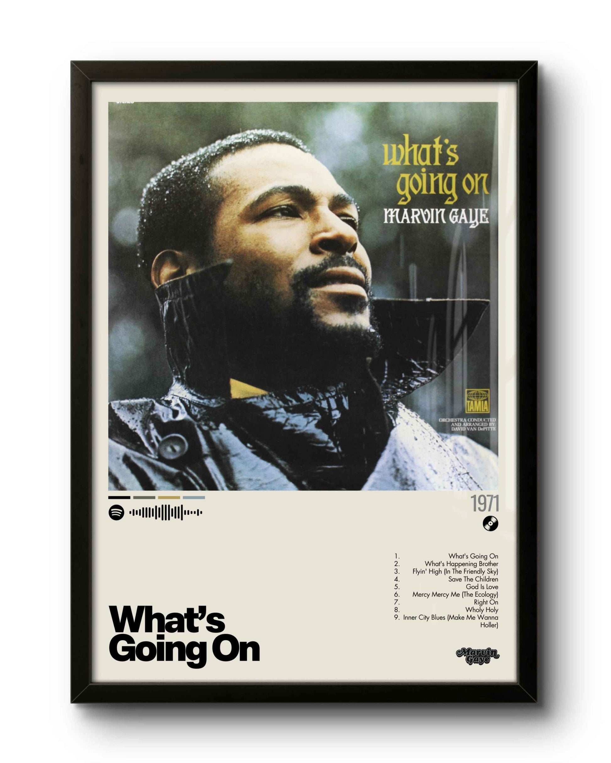 Quadro: What's Going On (1971) by Marvin Gaye