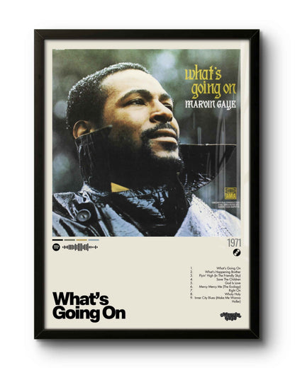 Quadro: What's Going On (1971) by Marvin Gaye