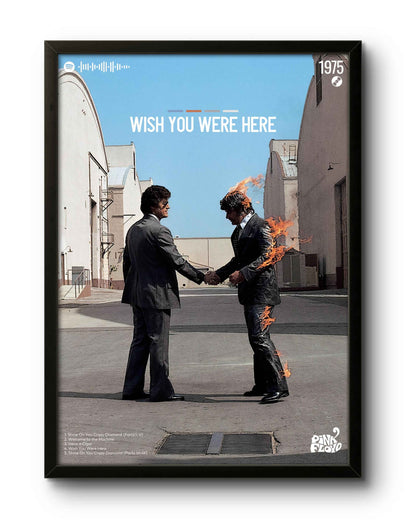 Quadro: Wish You Were Here (1975) by Pink Floyd / Full Canvas