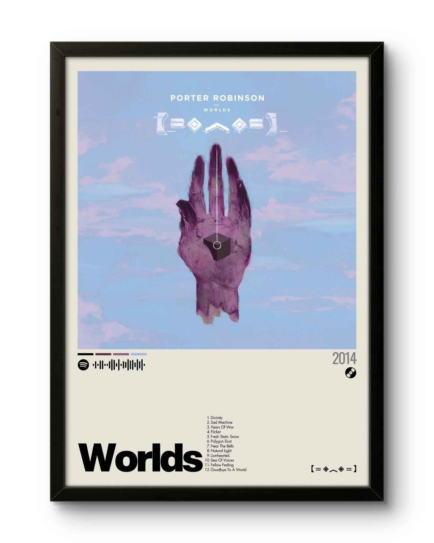 Quadro: Worlds (2014) by Porter Robinson - Quadraê