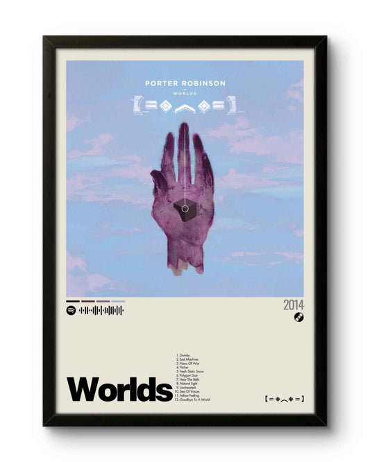 Quadro: Worlds (2014) by Porter Robinson - Quadraê