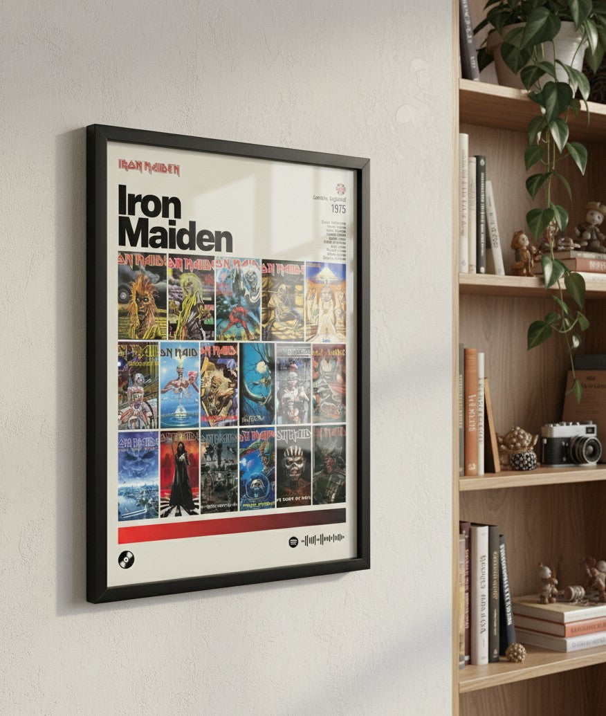 Quadro: Iron Maiden / Discografia (1975)