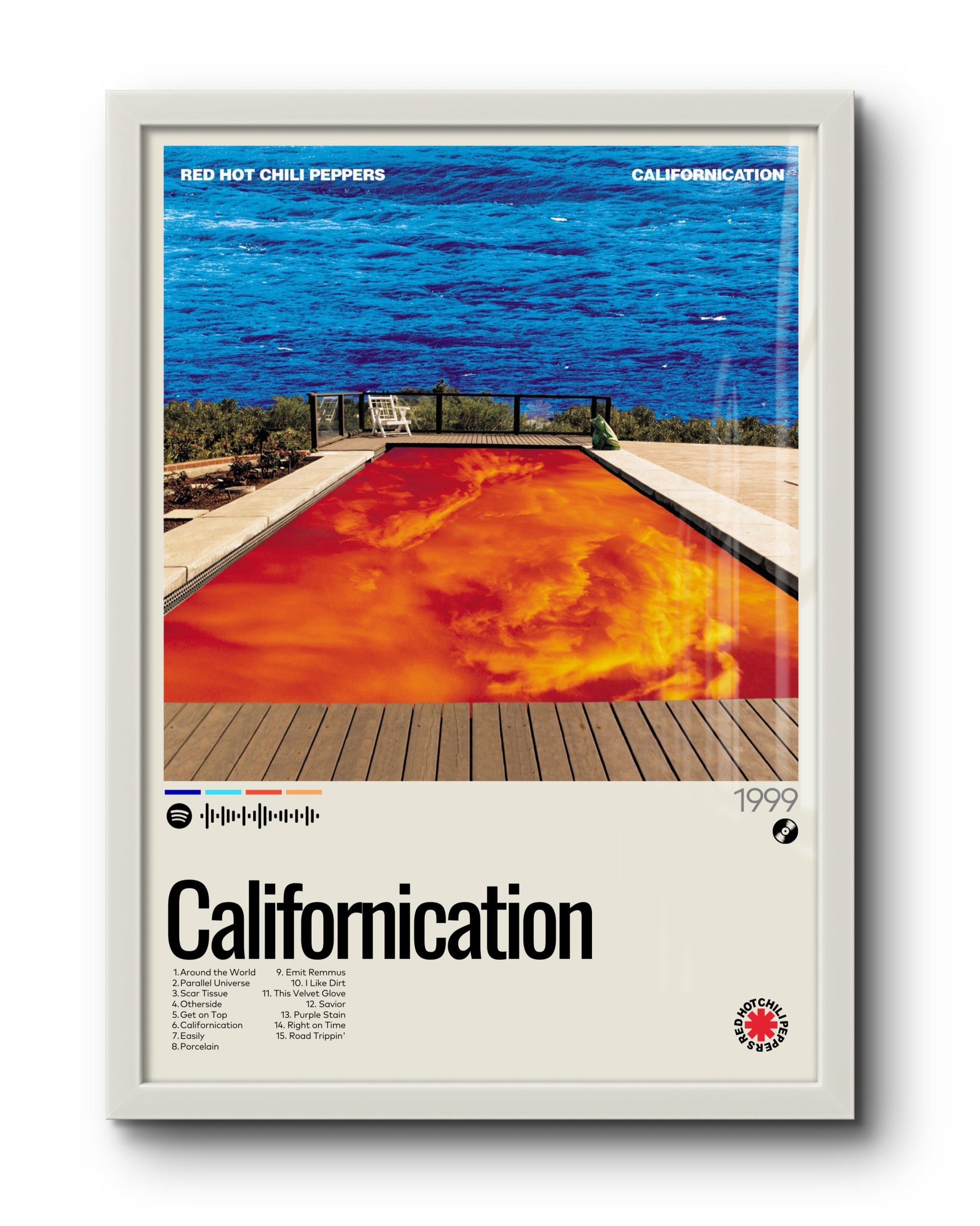 Quadro: Californication (1999) by Red Hot Chili Peppers