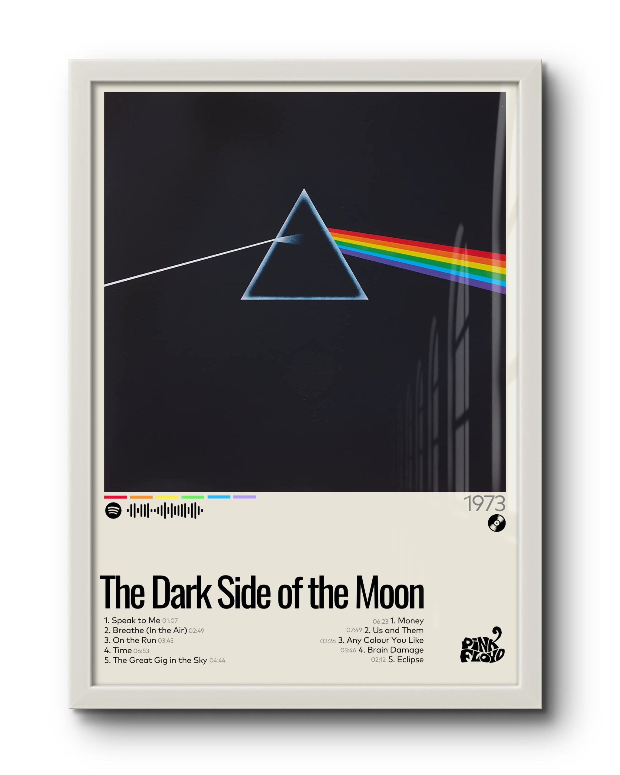 Quadro: The Dark Side of the Moon (1973) by Pink Floyd